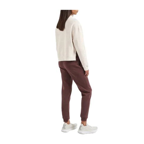 EA7 Emporio Armani Tuta sportiva Tuta Donna felpata Visibility Burro cioccolato A24 - EA7 EMPORIO6DTV56TJZUZ - 27BR - XS - Francavilla Moda